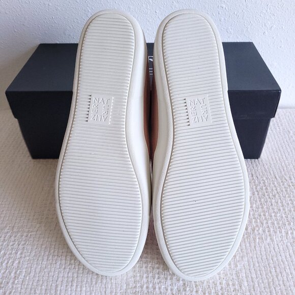 New Naturalizer "Marianne" Perforated Leather Slip-On Sneakers in soft pink - Picture 8 of 9